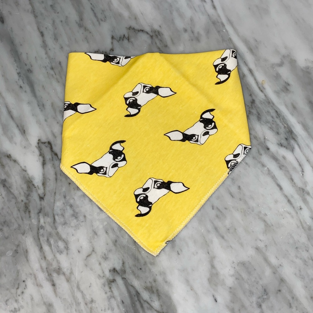 NEW French Bulldog Frenchie scarf/bib